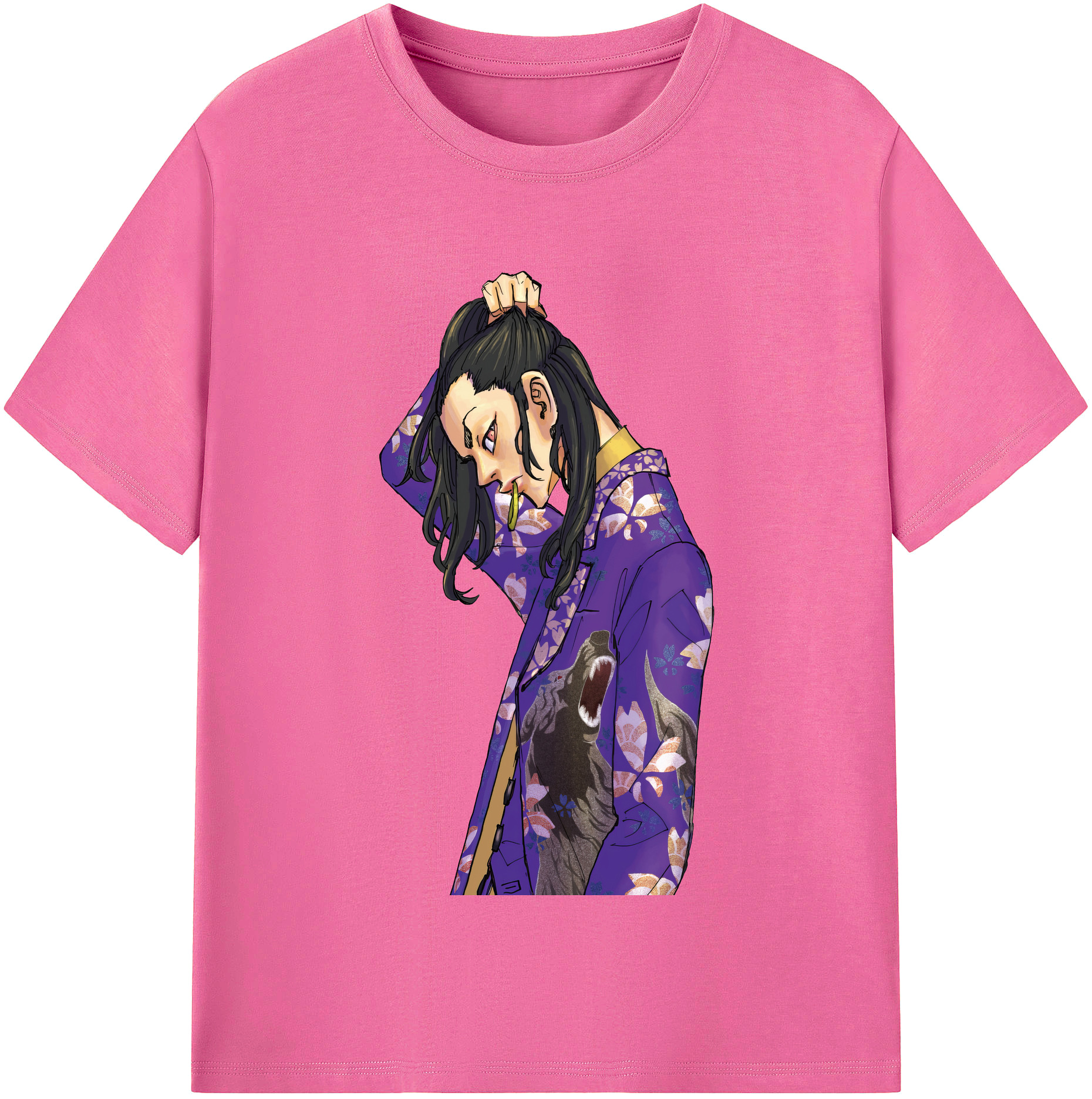 （画像用） 東京リベンジャーズ Tokyo Revengers レディースカジュアルプリントTシャツ（綿100％）